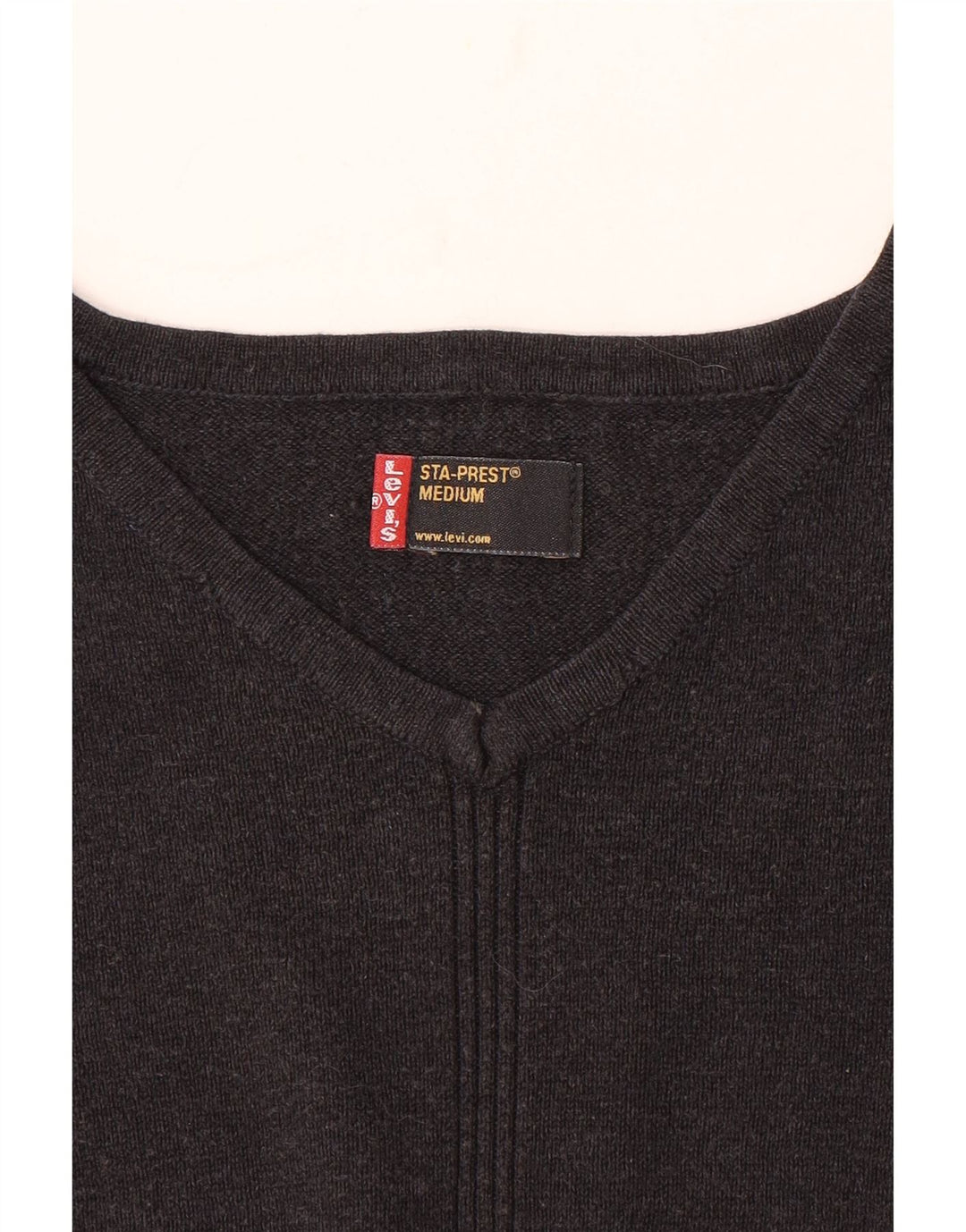 Levi's Hombre Chaleco Camiseta Sin Mangas Gris Medio