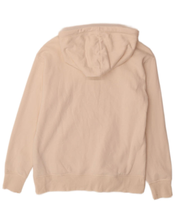 Champion Sudadera con capucha para mujer UK 10 Small Off White Cotton