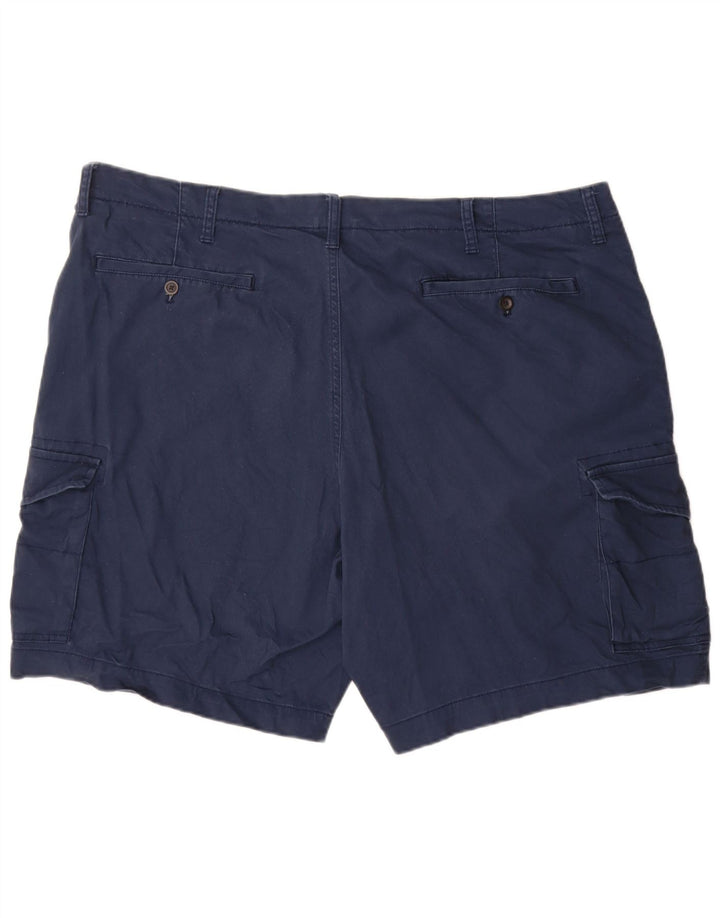 CHAPS Pantalones cortos cargo para hombre W44 2XL Algodón azul marino