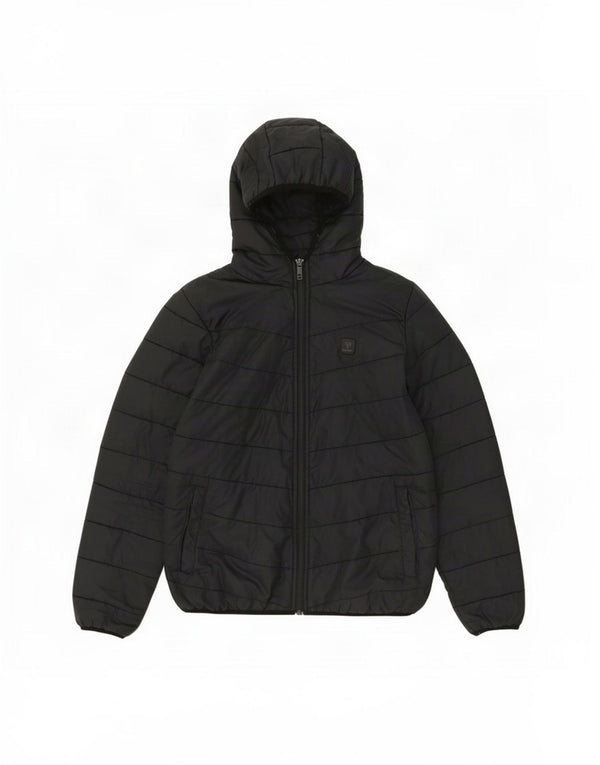 Hummel Chaqueta acolchada con capucha para mujer UK 44 Mediana Poliéster negro