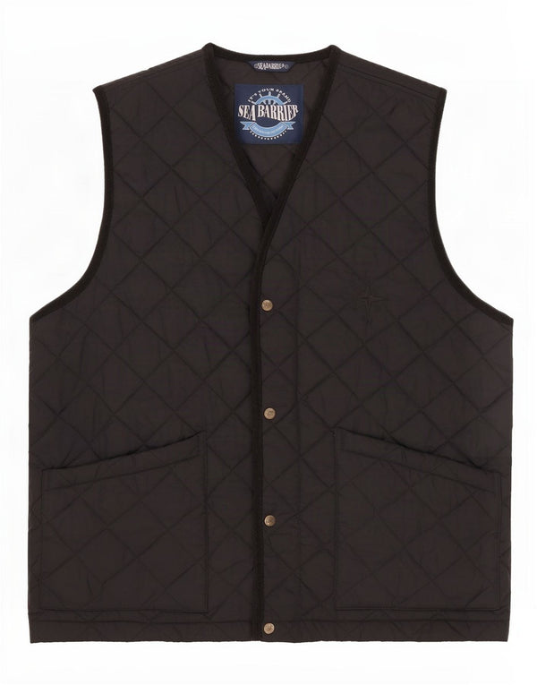 Sea Barrier Chaleco acolchado para hombre UK 40 Large Azul marino