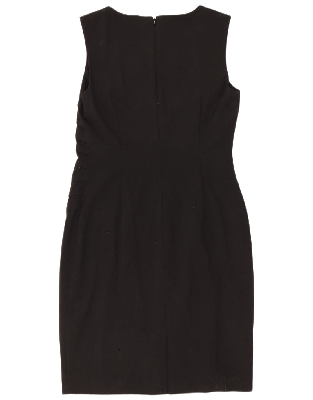 CALVIN KLEIN Vestido sin mangas para mujer US 8 Mediano Negro Poliéster