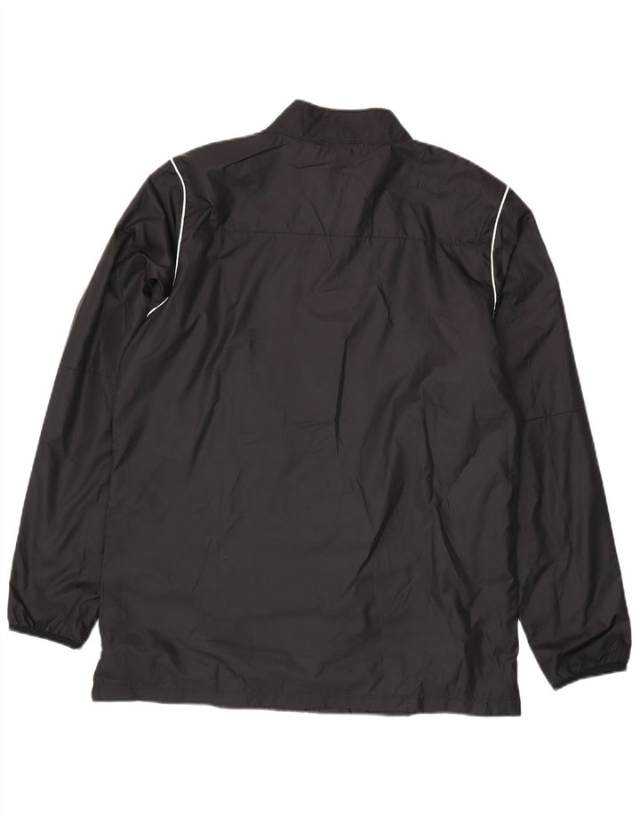 Nike - Chaqueta de chándal para hombre, talla grande, poliéster negro