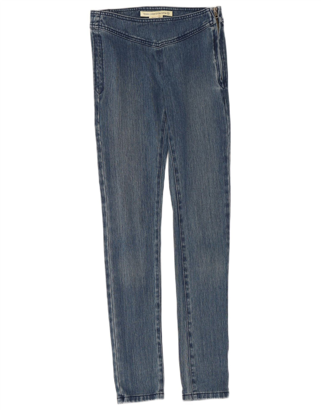 FRENCH CONNECTION Jeans ajustados para mujer US 8 Medium W28 L32 Algodón azul
