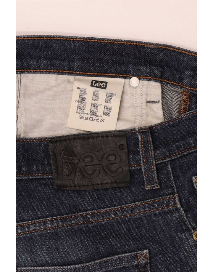 Lee Vaqueros Rectos Powell Para Hombre W33 L30 Algodón Azul