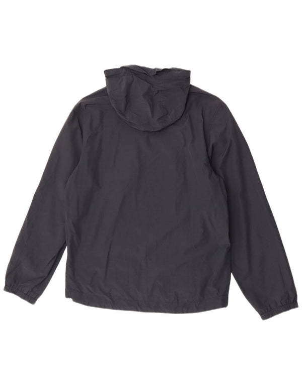 Lyle & Scott Chaqueta impermeable con capucha para hombre UK 38 Medium Azul marino