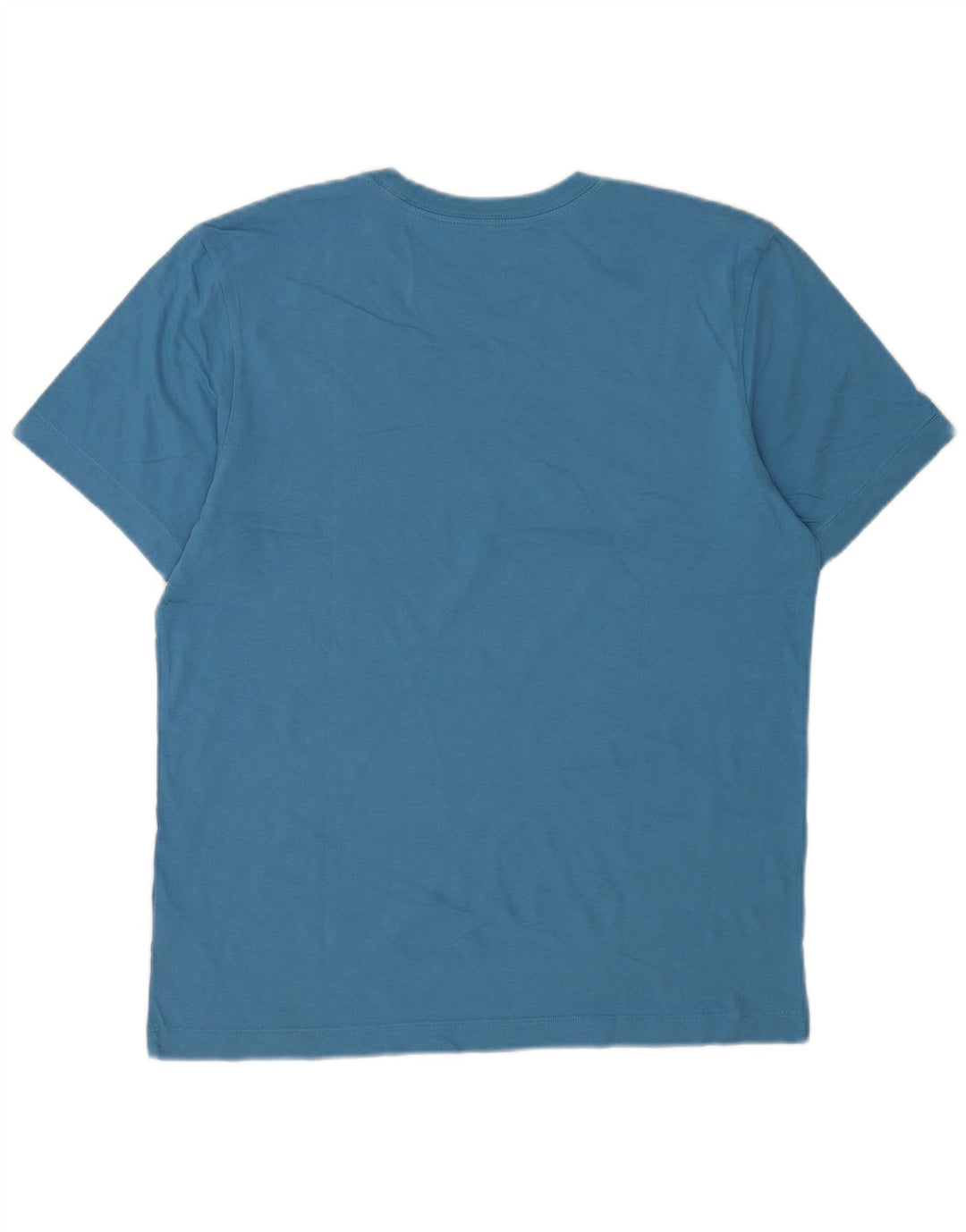 Nike - Camiseta gráfica para hombre, parte superior de algodón azul medio