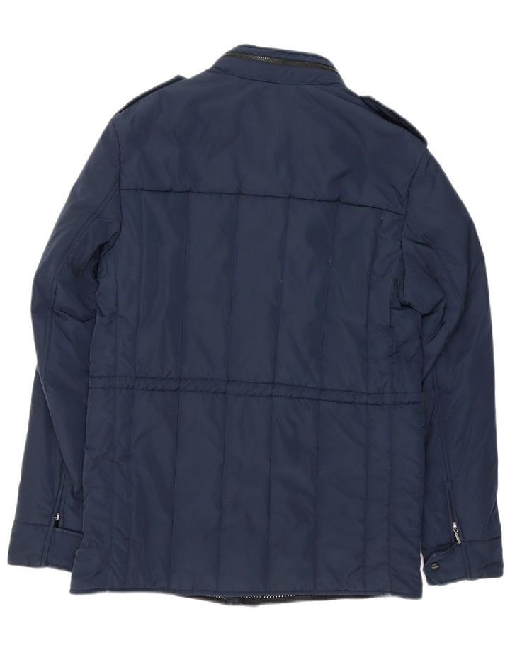 Refrigiwear Chaqueta militar acolchada para hombre IT 46 Small Azul marino Poliéster
