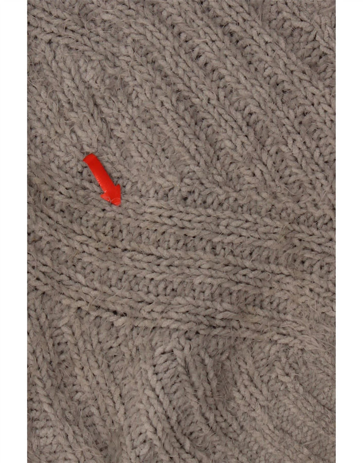 Marks & Spencer Suéter tipo cárdigan extragrande para mujer UK 18 XL Poliéster gris