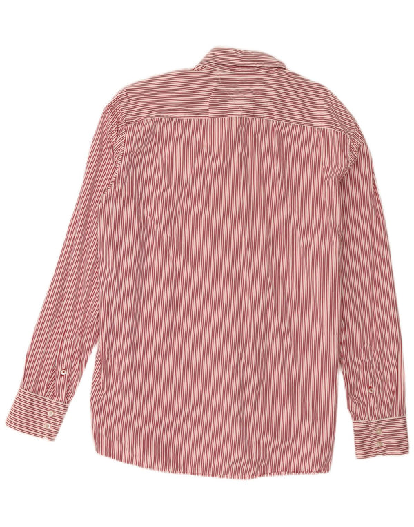 Camisa Tommy Hilfiger para hombre de algodón a rayas rojas grandes