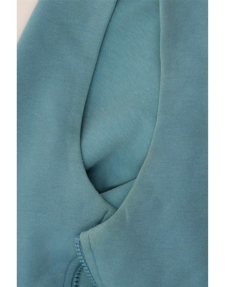Nike - Sudadera con capucha y cremallera para hombre, talla grande, algodón azul