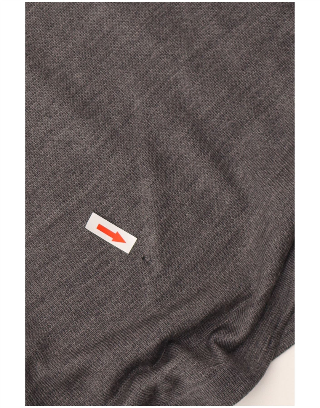 ARMANI JEANS Jersey de cuello redondo para hombre 2XL Lana gris