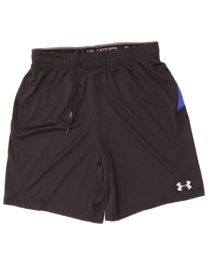 Under Armour Hombre Heat Gear Sport Shorts Medium Negro Colorblock Poliéster
