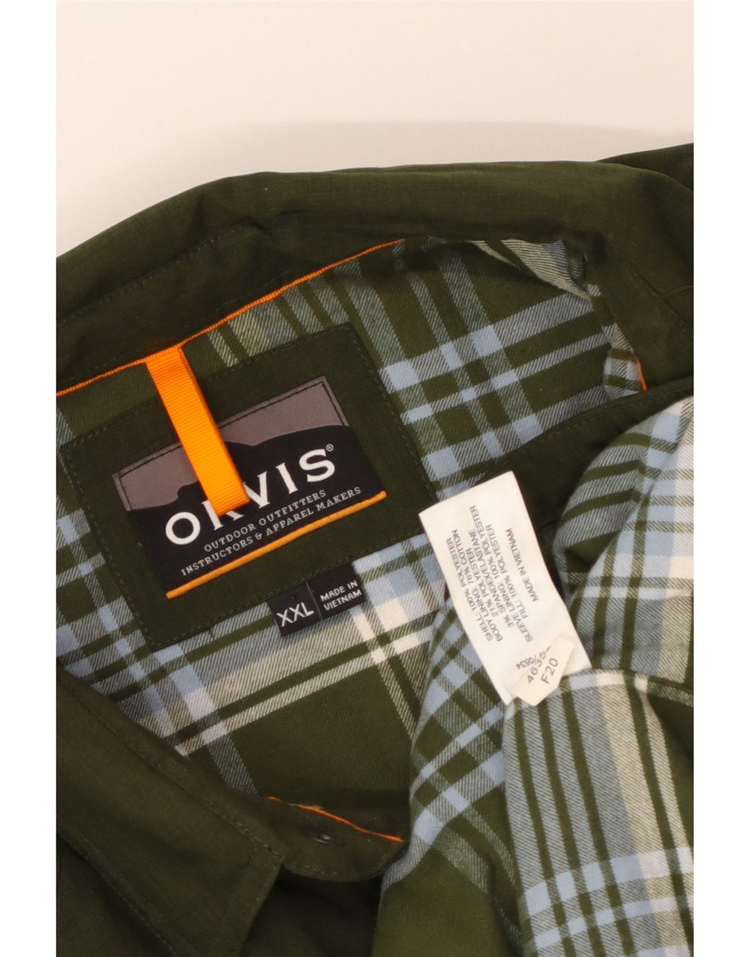 ORVIS Chaqueta utilitaria para hombre UK 44 2XL Caqui Poliéster