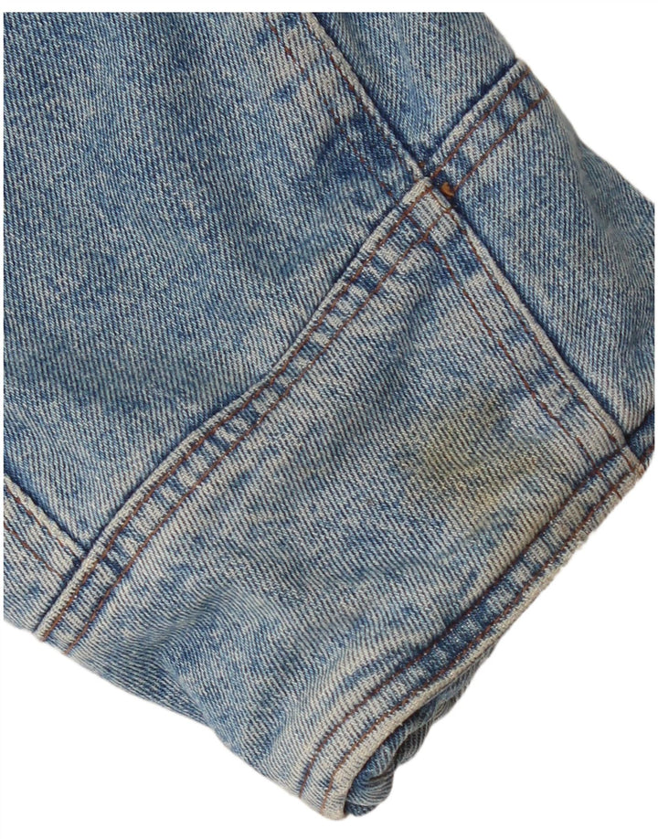 UNIFORM Chaqueta vaquera Sherpa para hombre UK 42 XL Azul