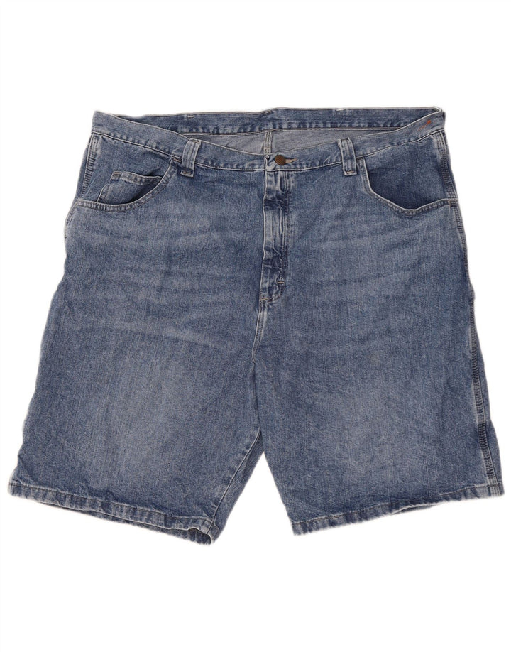 WRANGLER Pantalones cortos vaqueros cargo para hombre W42 2XL Algodón azul