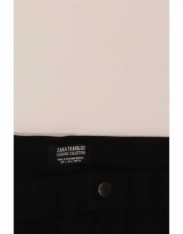 Zara Mujer Trafaluc Leggings Reino Unido 44 Grande Negro