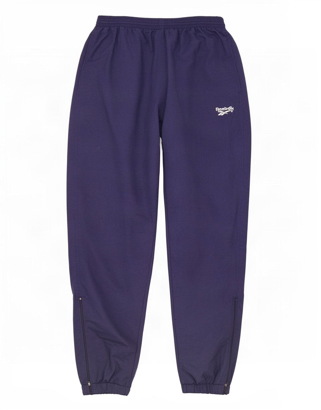 Reebok - Pantalones de chándal para hombre, color azul marino, nailon