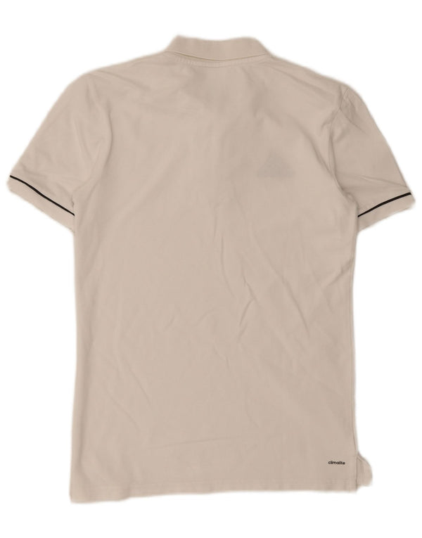 Polo Adidas Hombre Pequeño Blanco
