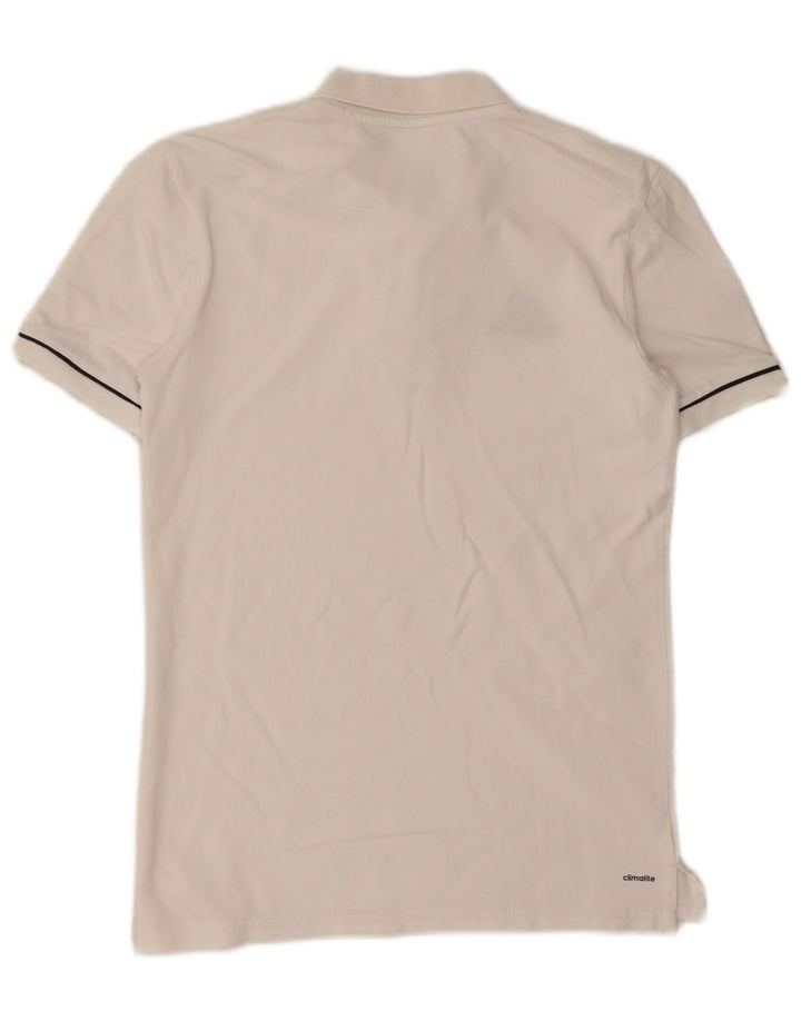 Polo Adidas Hombre Pequeño Blanco