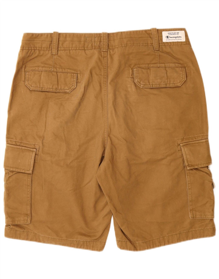 CHAMPION Pantalones cortos cargo para hombre medianos W36 Algodón beige