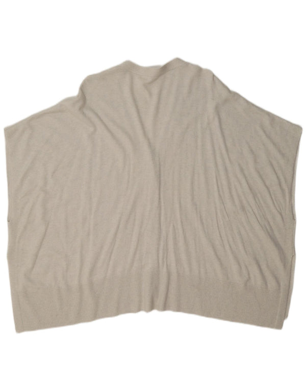 White Label - Cárdigan extragrande sin mangas para mujer, talla 44, talla mediana