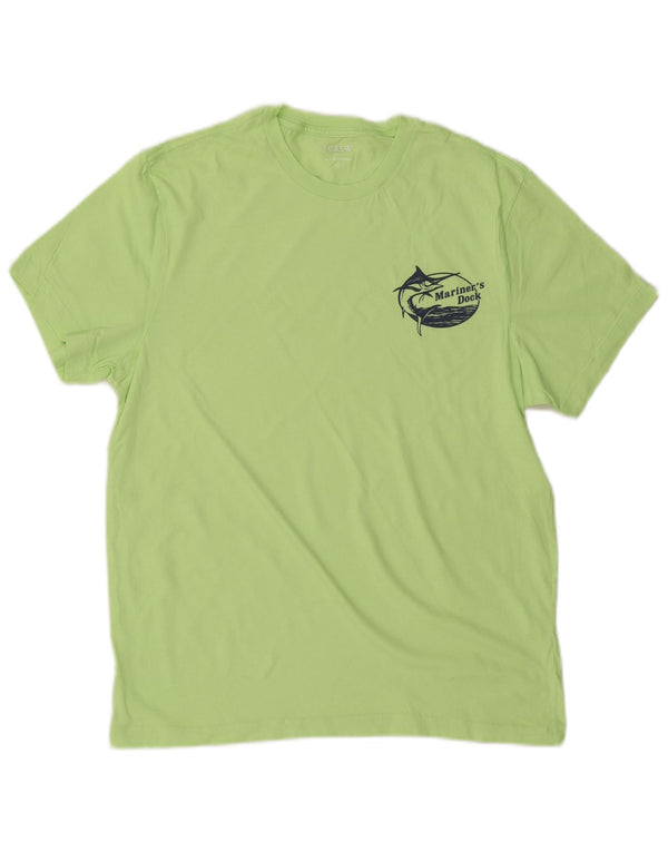 J. CREW - Camiseta para hombre, color verde medio