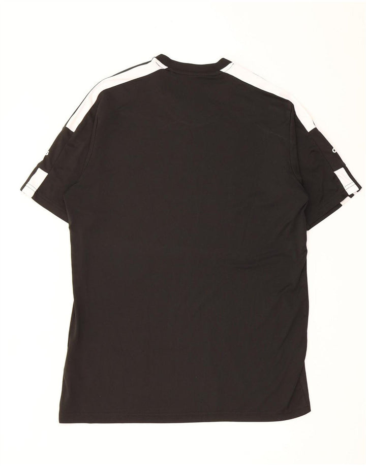 Adidas Hombre Aeroready Camiseta Top Grande Negro Colorblock Poliéster