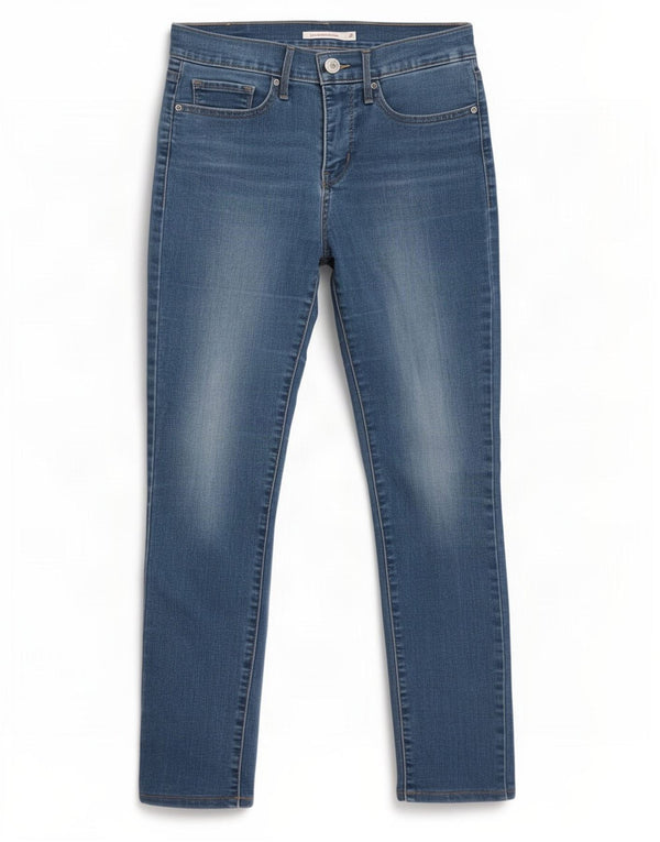 Levi's Mujer 311 Shaping Skinny Jeans W27 L26 Algodón Azul