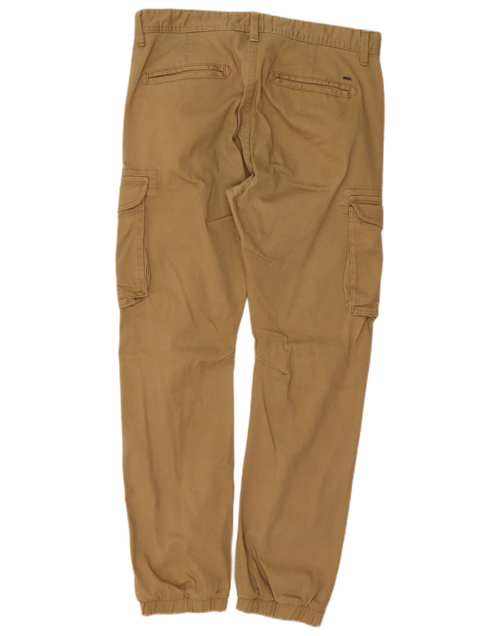 CALLIOPE Pantalones cargo Firenze Joggers para hombre IT 44 XS W32 L28 Beige