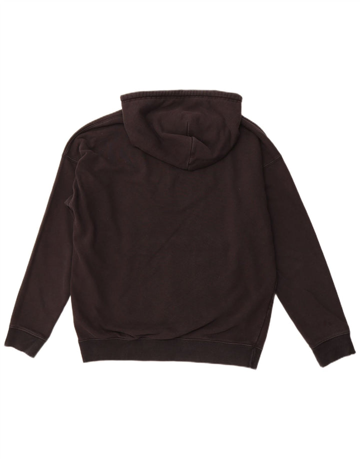 CHAMPION Sudadera con capucha para hombre Jersey mediano de algodón negro