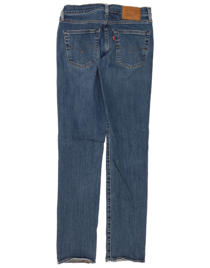 Levi's Hombre 511 Slim Jeans W31 L34 Algodón Azul