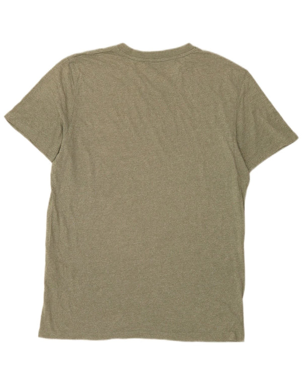 Jack & Jones Hombre Camiseta Top Large Khaki Algodón