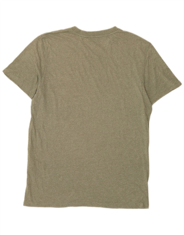 Jack & Jones Hombre Camiseta Top Large Khaki Algodón