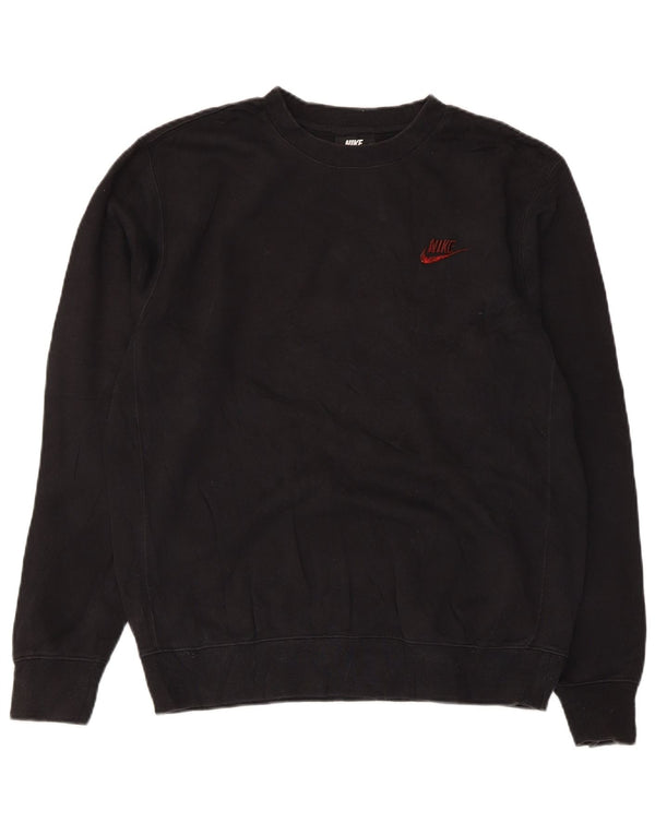 Nike Hombre Sudadera Jumper Small Negro Algodón