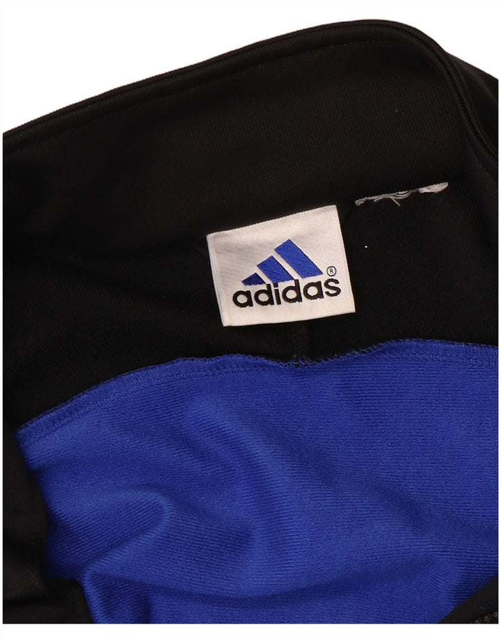 Adidas Hombre Chándal Top Chaqueta XL Azul Colorblock