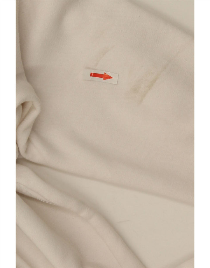 New Balance Hombre Sudadera Gráfica Jumper Medium Algodón Blanco