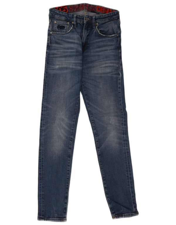 Vaqueros Superdry Mujer Skinny W28 L30 Azul