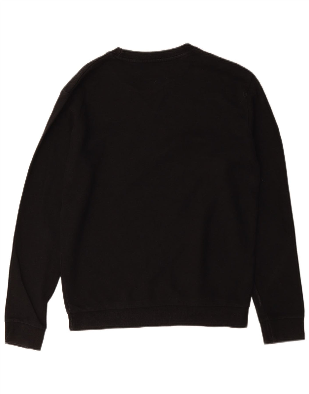 Zara Hombre Sudadera Jumper Small Negro Algodón