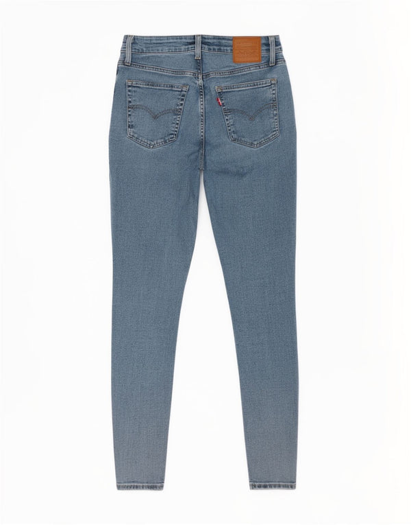 Levi's Vaqueros pitillo de talle alto 721 para mujer W27 L28 Azul
