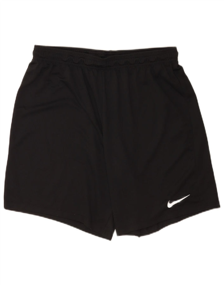 Nike - Pantalones cortos deportivos Dri Fit para hombre, talla 2XL, poliéster negro