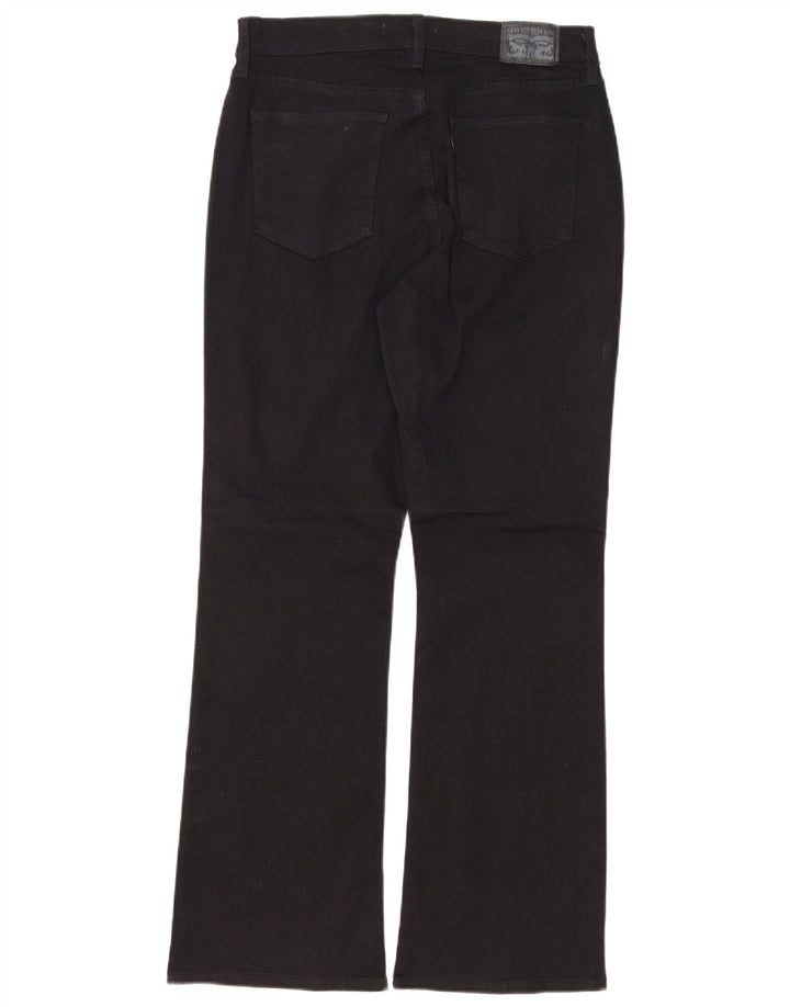 LEVI'S Jeans clásicos con corte de bota para mujer US 8 Medium W30 L29 Algodón negro