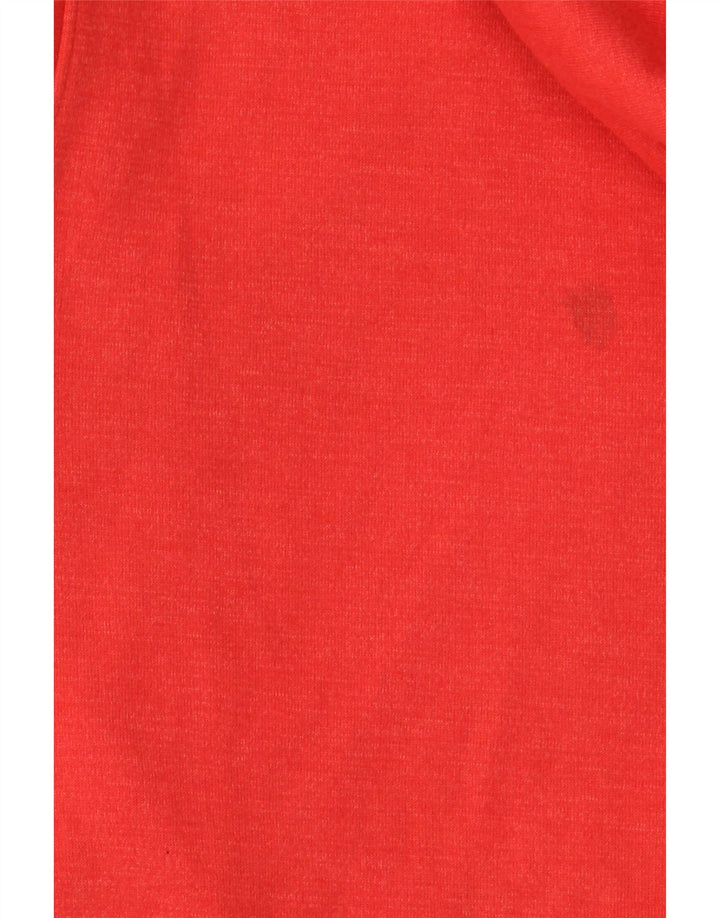 UNDER ARMOUR Sudadera con capucha para niño 15-16 años XL Algodón rojo