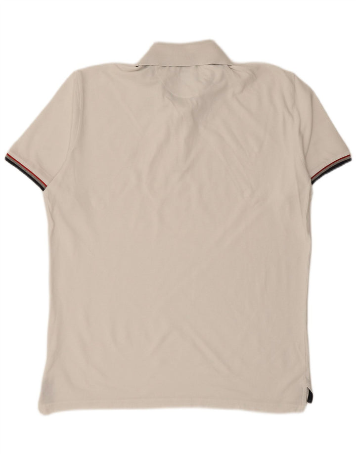 CHAMPION Polo para hombre grande blanco