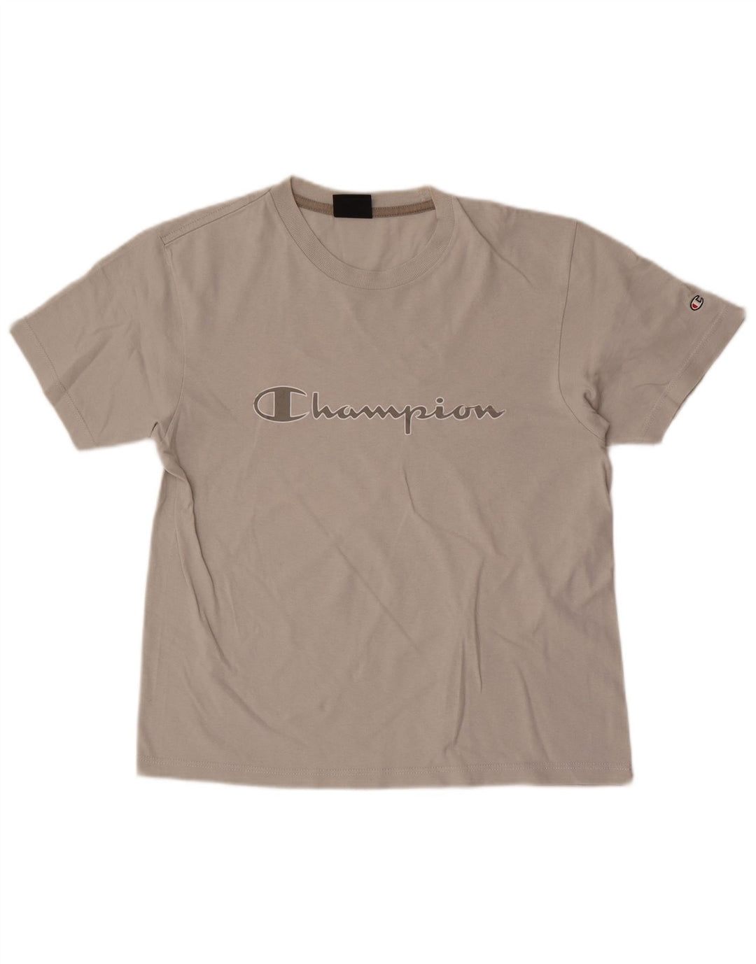 Champion Camiseta Gráfica para Hombre Top Pequeño Gris