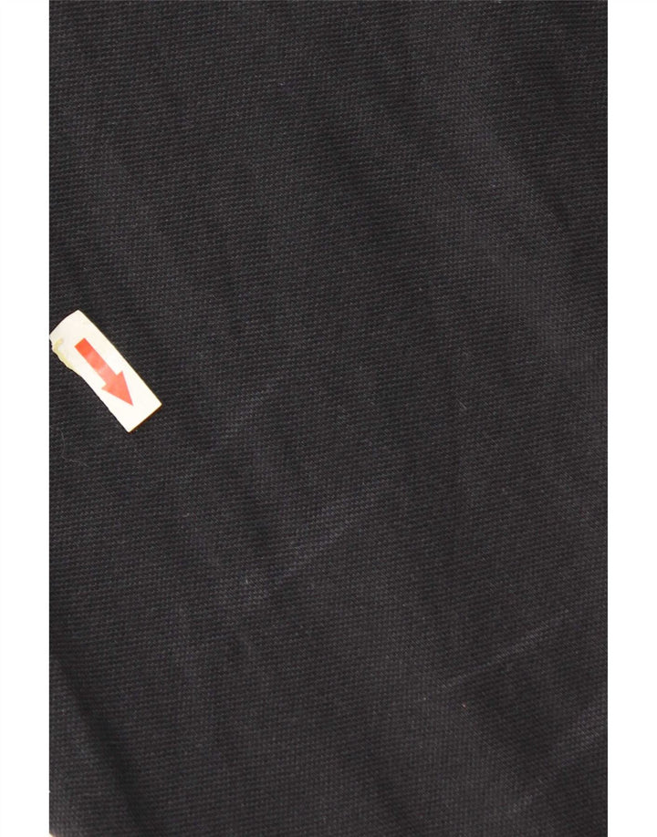 Polo Nike Hombre Grande Negro Algodón
