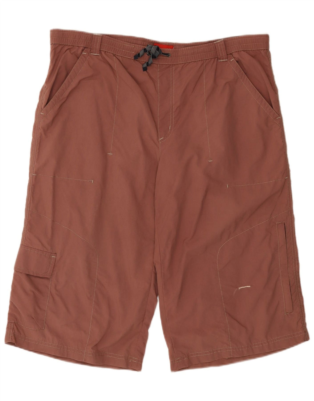 Diadora Pantalón Corto Deportivo Hombre Large Granate Poliamida
