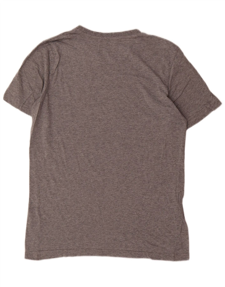 PUMA Camiseta gráfica para hombre Top Small Grey Cotton