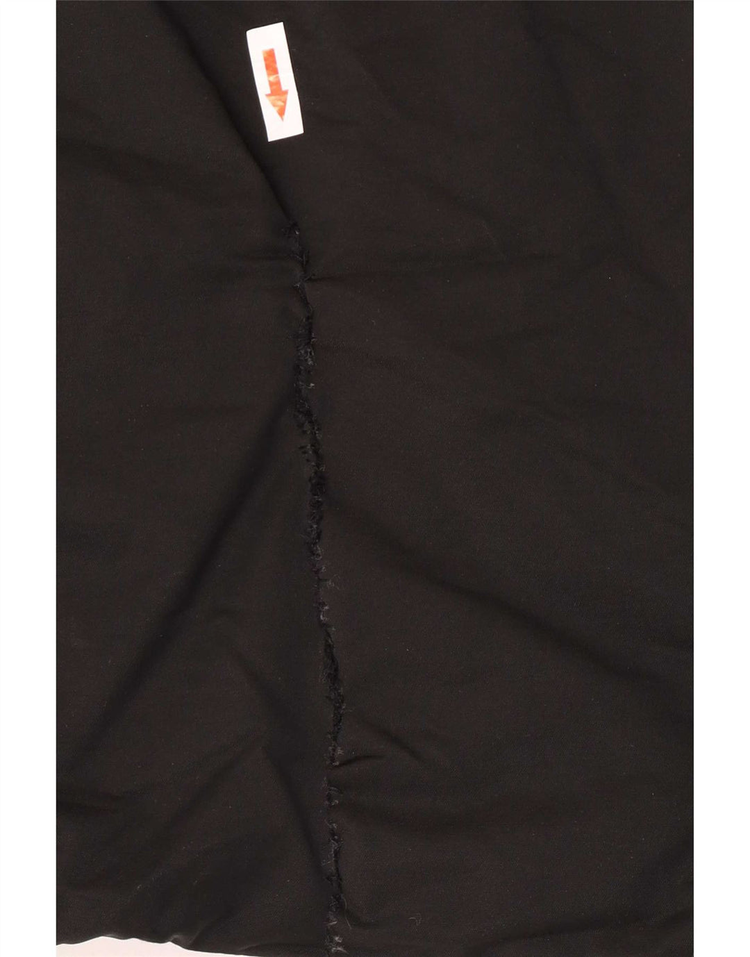 Zara Mujer Parka Con Capucha Chaqueta UK 44 Mediana Algodón Negro
