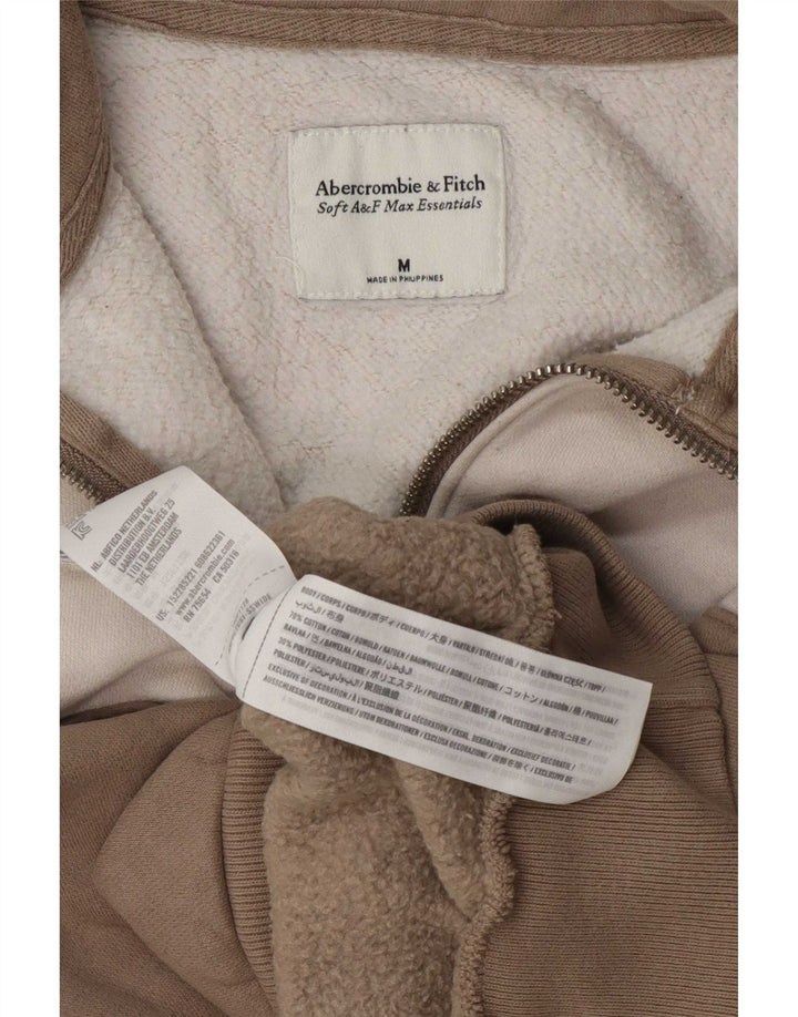 Abercrombie & Fitch - Sudadera corta para mujer, talla 40, color gris medio